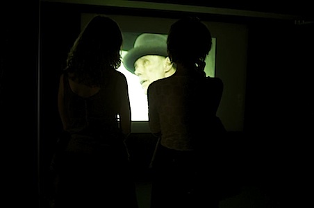 Installation view of Joseph Beuys' documentary video, Photo by Nica Junker | REALTOKYO