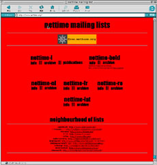 nettime | REALTOKYO
