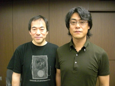 Otomo Yoshihide (left), Kimura Shinzo | REALTOKYO